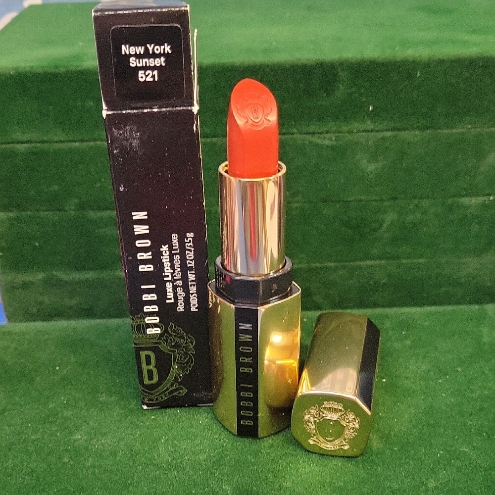 Bobbi Brown Luxe Lipstick 3.5g - New York Sunset 521 New Tube